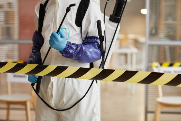 Professional Crime Scene Cleanup technician working in Atlantic Highlands, NJ